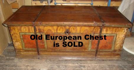 Old European Chest is SOLD